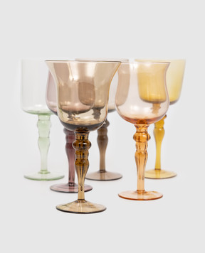 Bitossi Home Набір різнобарвних келихів 6 шт MCV01401