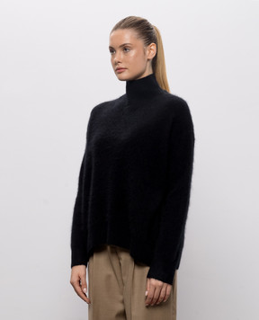 Max Mara Черный свитер DANZA из шерсти SMMDANZA