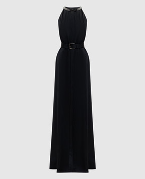 Tom Ford Чорна сукня з поясом AB3629FAX1524