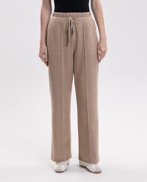 Max Mara Weekend Бежевые брюки TENDA с шерстью WKDTENDA
