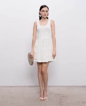 Simkhai Белое платье с кружевом 2261251PK