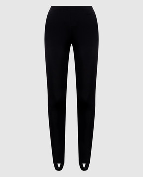 Vetements Черные леггинсы со штрипками WH27LG129B