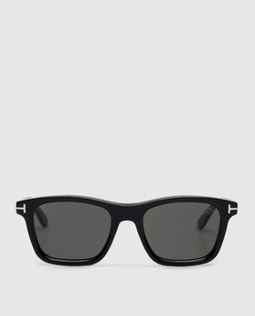 Tom Ford Чорні поляризаційні сонцезахисні окуляри Barron FT1179
