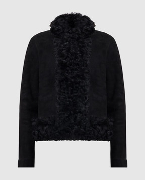 Fendi Черная дубленка FM5482B1O9