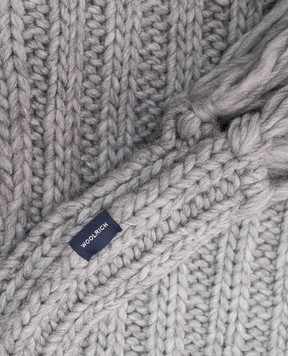 Woolrich Серый шарф с шерстью CFWWAC2038FRUF0766