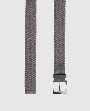 Orciani Серый ремень Elast winter U08431EWI