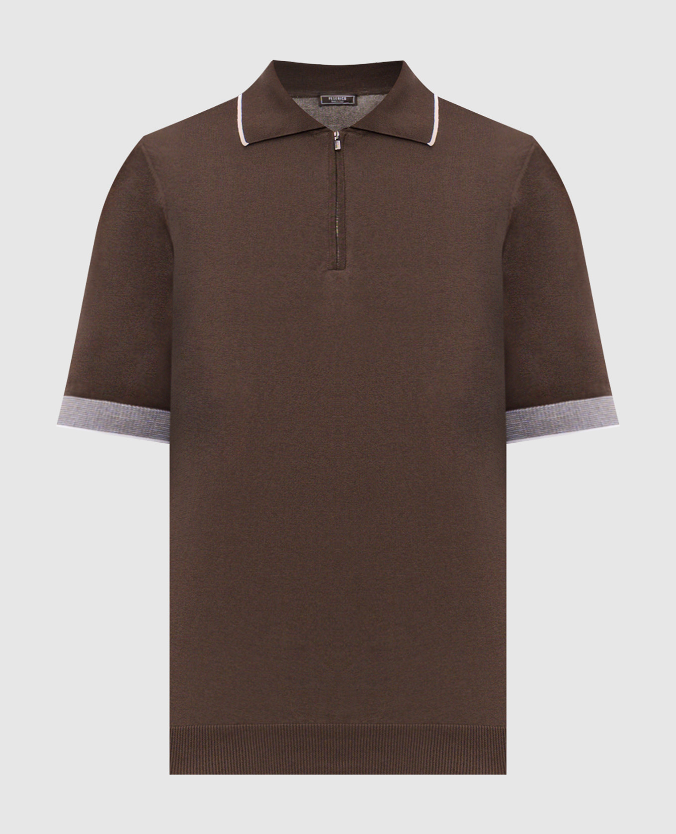 Коричневое поло