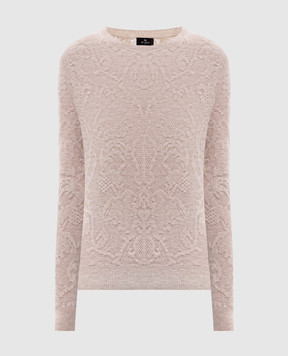 Etro Бежевый свитер из шерсти WRKE0177AQ12O