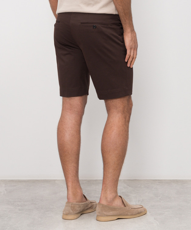Slowear Коричневые шорты 1T010690468 изображение 4