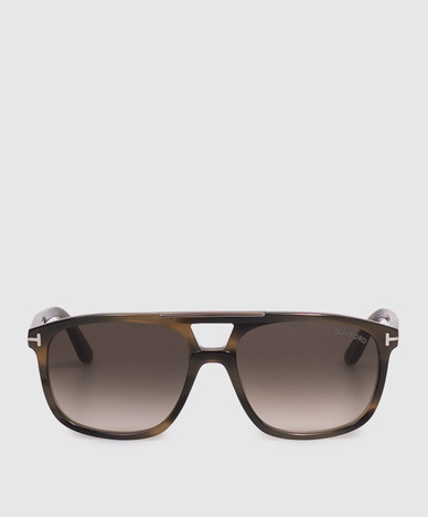 Коричневый солнцезащитные очки BRIANNA