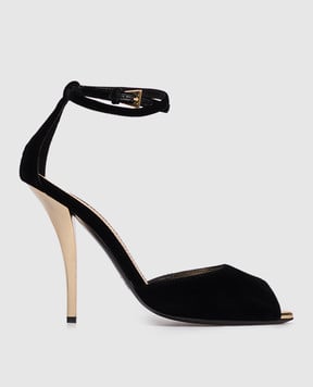 Paris Texas Черные босоножки JESSICA PX1755XVLVG