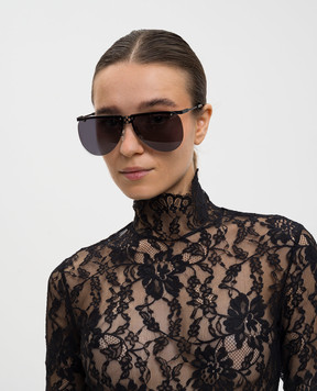 Off-White Черные очки Paxson OERI157F25MET001