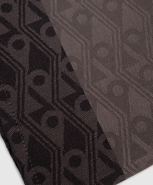 Le Jacquard Fraincais Сірий кухонний рушник Braise 31699 зображення 2