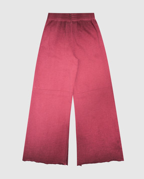 Maison Margiela MM6 Детские розовые спортивные штаны M61122MM08P