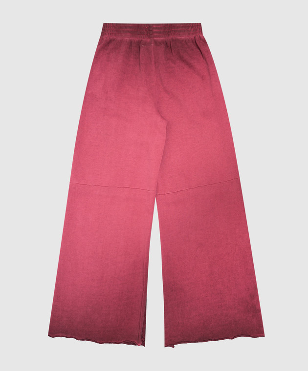 Maison Margiela MM6 Дитячі рожеві спортивні штани M61122MM08P зображення 2