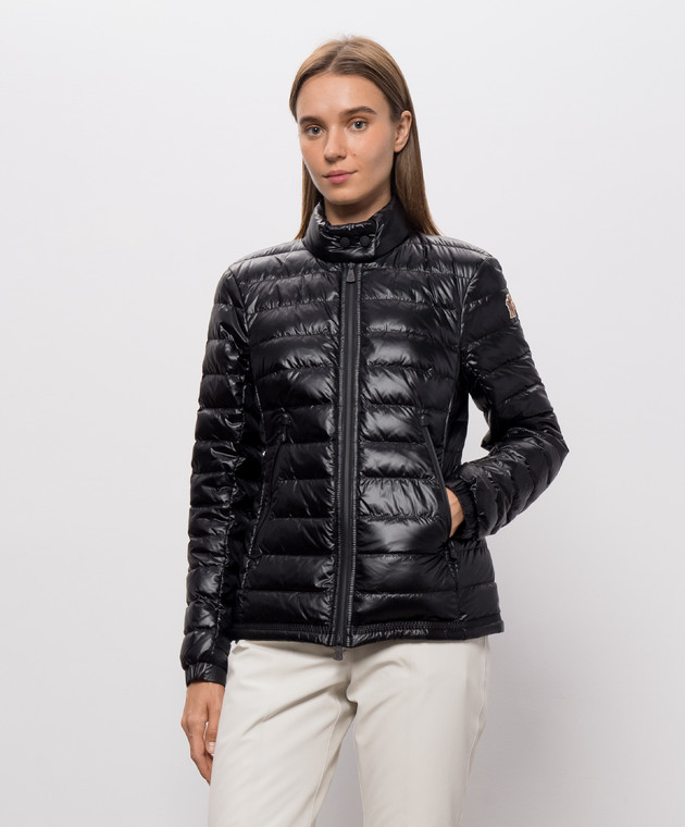 Moncler Grenoble Черная пуховая куртка Walibi L20981A00034597X6 изображение 3