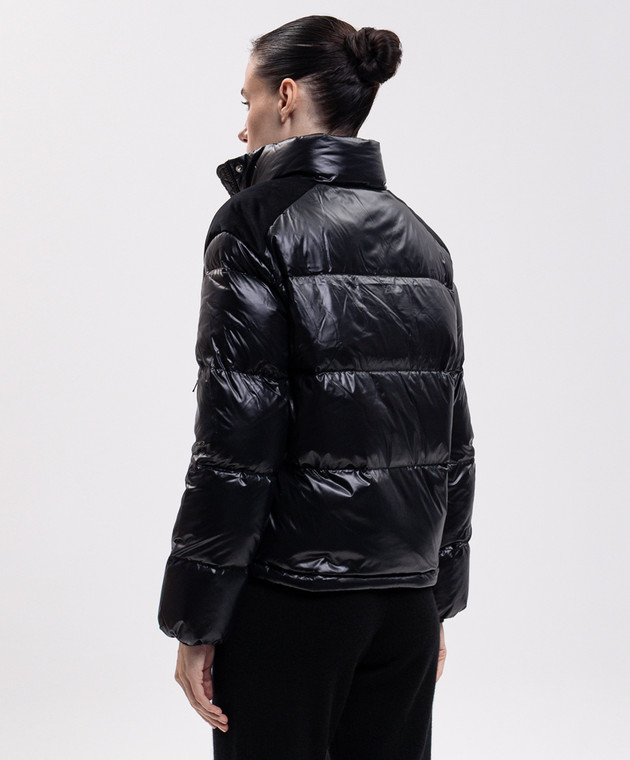 Sporty & Rich Чорна пухова куртка OW06182315BA04 зображення 4