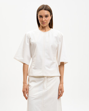 Ami Paris Белый топ FTP831CO0214