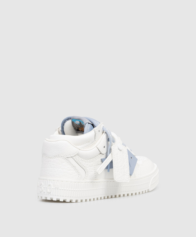 Off-White Кожаные белые кроссовки 3.0 Floating Arrow OWIA28MS26LEA001 изображение 3