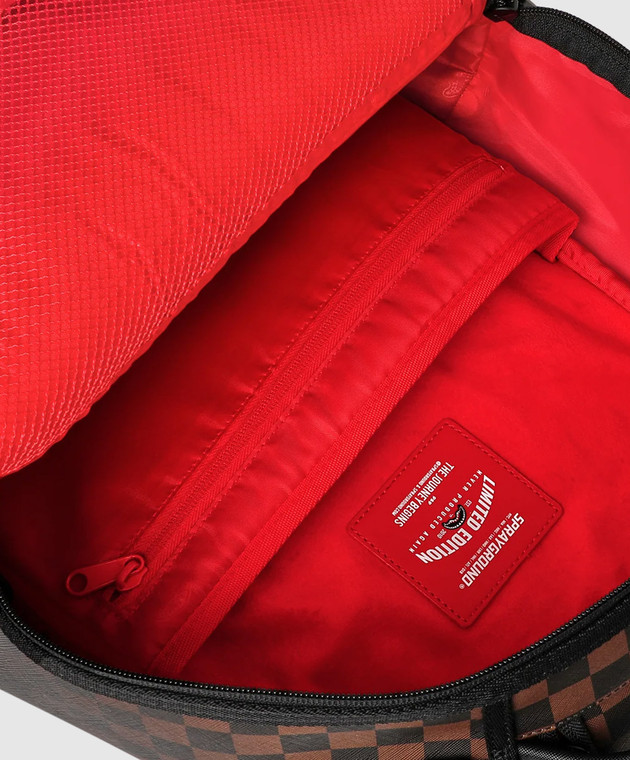 Sprayground Дитячий чорний рюкзак SHADOW SHARKS - DEEP SEA 910B8702NSZ зображення 4