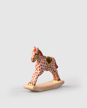Herend Фарфоровая статуэтка Rocking Horse 05232000VH