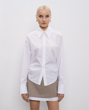 SSHEENA Белая рубашка Canyon в полоску 26SSCANYONTS26003