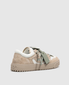 Off-White Бежеві комбіновані кросівки Court 3.0 OF05779101
