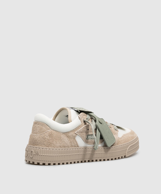 Off-White Бежеві комбіновані кросівки Court 3.0 OF05779101 зображення 3
