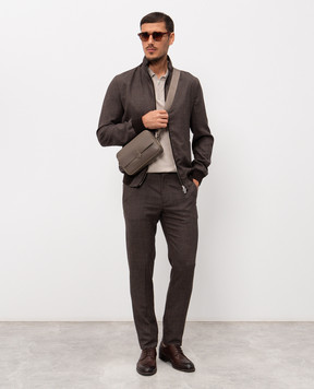 Cashmere&Whiskey Бежеве поло з шовком M54251031