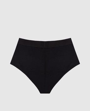 Tom Ford Черные трусики с высокой посадкой с узором логотипа KNJ008JEX011