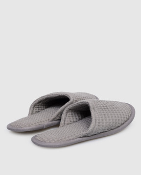 L'Appartement Сірі капці Mia MIASLIPPERS