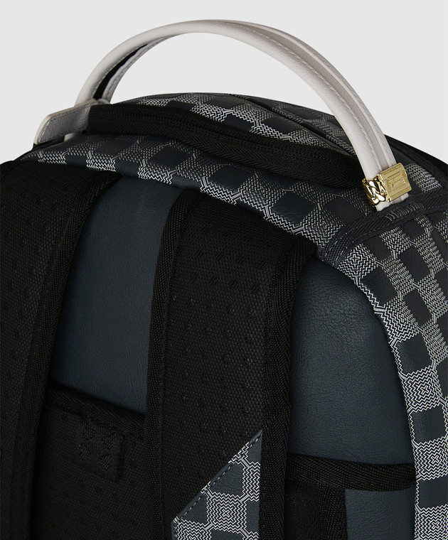 Sprayground Детский серый рюкзак OPTIX GRID 910B8737NSZ изображение 4