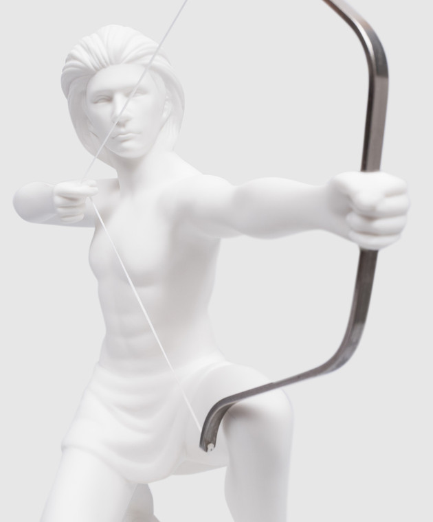 Palais Royal Декоративна біла порцелянова статуетка Zodiac Sagittsrius man 4524 зображення 3