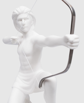 Palais Royal Декоративна біла порцелянова статуетка Zodiac Sagittsrius man 4524