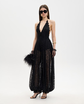 Etro Чорний комбінезон з мережива WRHC002699TLS14