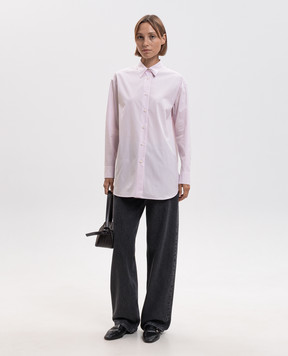 Jil Sander Серые джинсы с нашивкой логотипа J03KA0346J45371