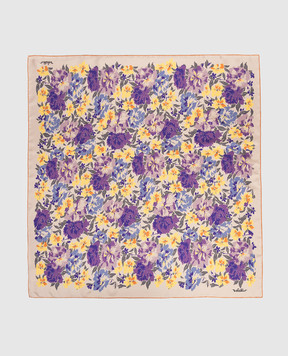 Valentino Платок из шелка в цветочный принт 8W2EI114HGI