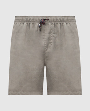 Sease Зелені шорти для плавання з коноплі PB059TN359