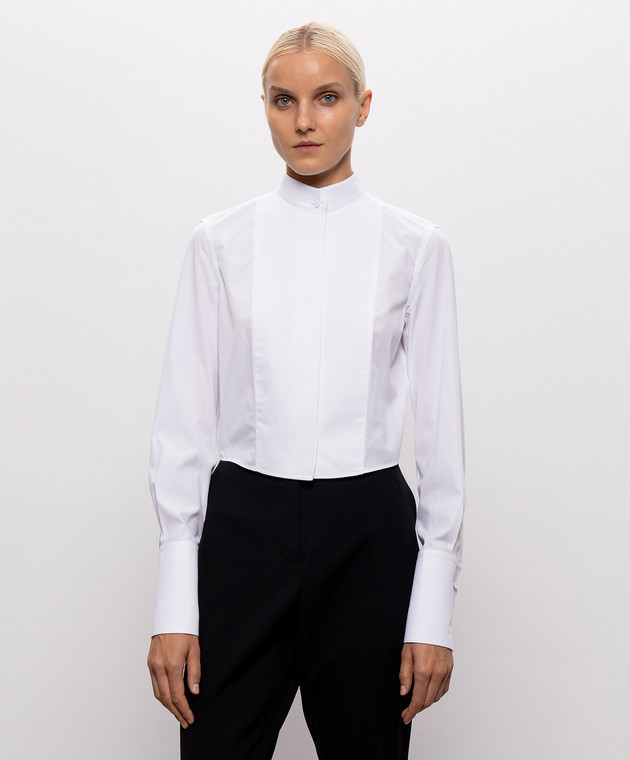 Tom Ford Белая рубашка с разрезом CA3379FAX1835 изображение 3