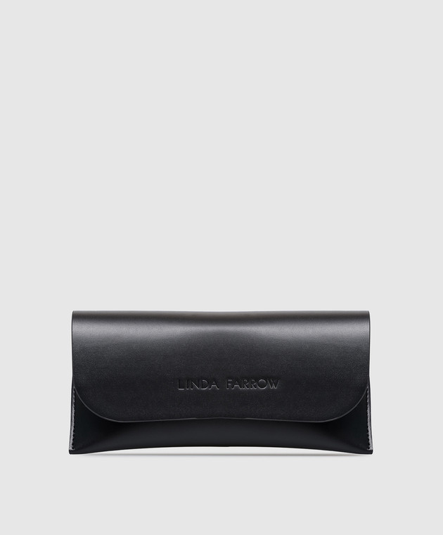 Linda Farrow Темно-коричневі сонцезахисні окуляри Sasha LFL1476C3SUN зображення 5