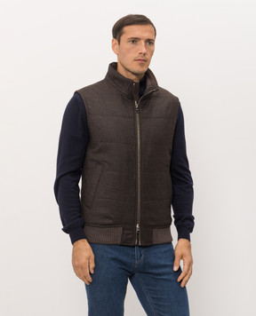 Cashmere&Whiskey Коричневий жилет 7400855216