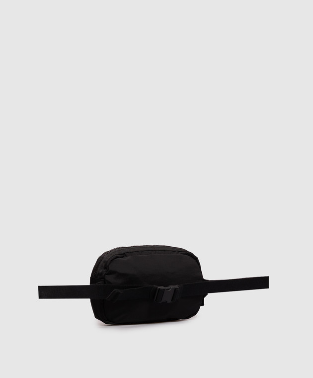 Stone Island Чорна поясна сумка з нашивкою логотипа L2S159200014S0251 зображення 3