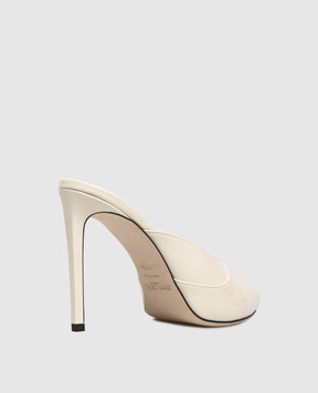 Jimmy Choo Шкіряні лаковані мюлі Brigitte BRIGITTEMULE100PAT