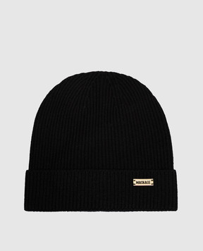 Mackage Черная шапка DAWSON с шерстью DAWSON