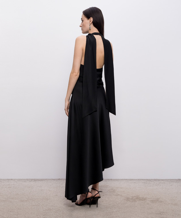Simkhai Черное ассиметричное платье Monica 2261268Q изображение 3