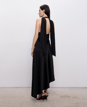 Simkhai Черное ассиметричное платье Monica 2261268Q