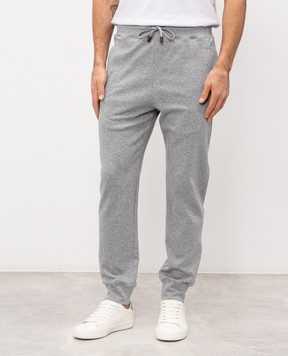 ISAIA Сірі меланжеві спортивні штани MP0034J0300