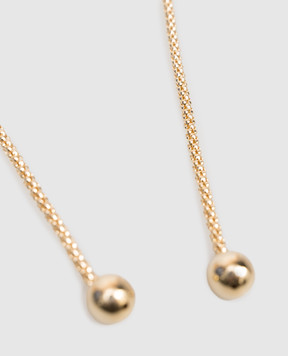 Reco Золотистое ожерелье-лариат CL1865