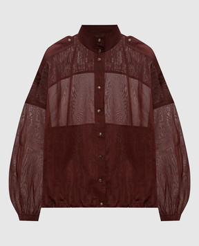 Brunello Cucinelli Коричневая куртка M0F91SO606