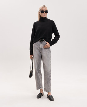 Dondup Серые джинсы Bessie с логотип патч DP784DF0277DMW7